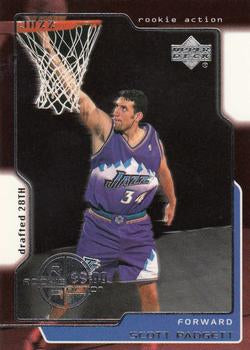 #341 Scott Padgett - Utah Jazz - 1999-00 Upper Deck Basketball