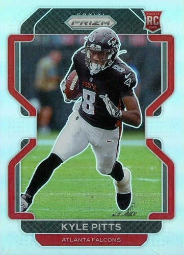 #341 Kyle Pitts - Atlanta Falcons - 2021 Panini Prizm - Silver Football
