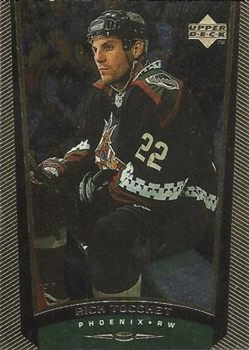 #341 Rick Tocchet - Phoenix Coyotes - 1998-99 Upper Deck Gold Reserve Hockey