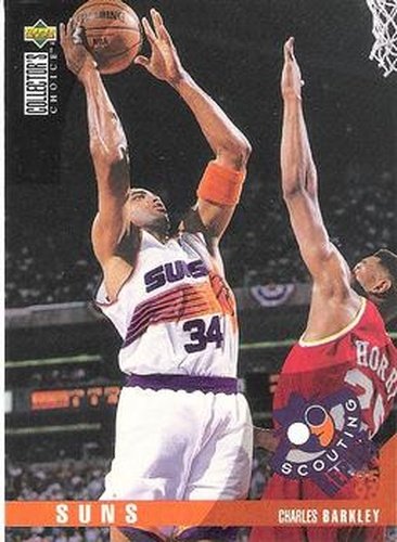 #341 Charles Barkley - Phoenix Suns - 1995-96 Collector's Choice Basketball