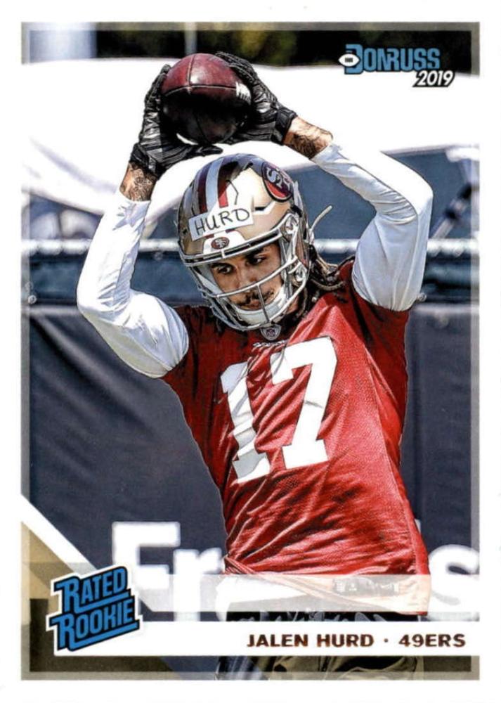 #341 Jalen Hurd - San Francisco 49ers - 2019 Donruss Football