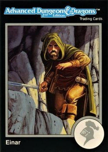 #341 Einar - 1991 TSR Advanced Dungeons & Dragons - Silver