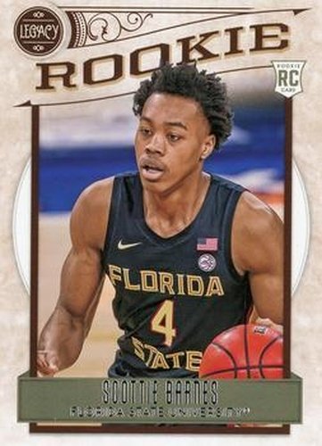 #341 Scottie Barnes - Florida State Seminoles - 2021 Panini Chronicles Draft Picks Basketball