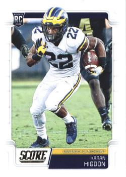 #341 Karan Higdon - Michigan Wolverines - 2019 Score Football