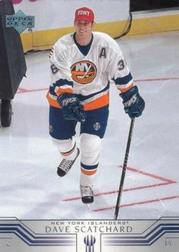 #341 Dave Scatchard - New York Islanders - 2001-02 Upper Deck Hockey