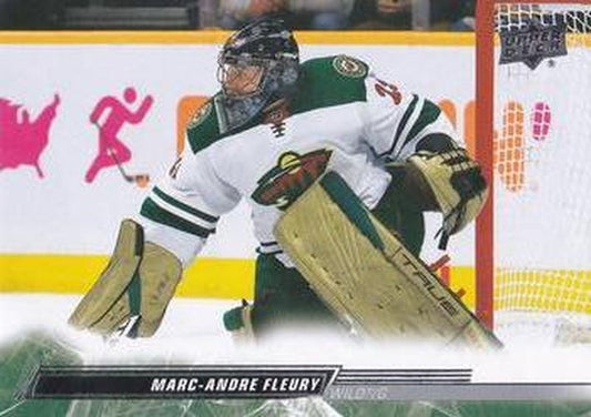 #342 Marc-Andre Fleury - Minnesota Wild - 2022-23 Upper Deck Hockey
