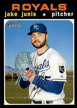 #342 Jake Junis - Kansas City Royals - 2020 Topps Heritage Baseball