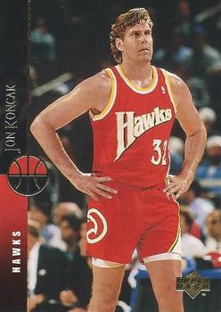 #342 Jon Koncak - Atlanta Hawks - 1994-95 Upper Deck Basketball