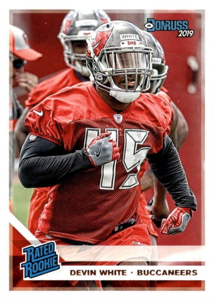 #342 Devin White - Tampa Bay Buccaneers - 2019 Donruss Football