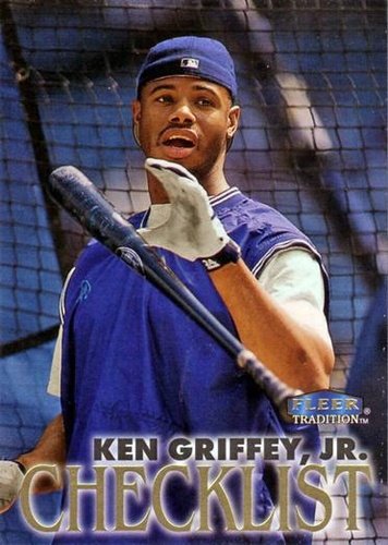 #342 Ken Griffey, Jr. - Seattle Mariners - 1998 Fleer Tradition Baseball