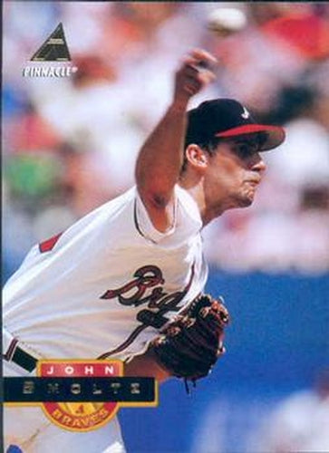 #342 John Smoltz - Atlanta Braves - 1994 Pinnacle Baseball