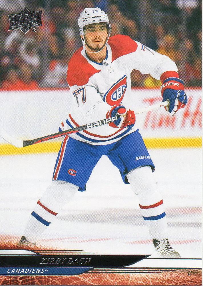 #342 Kirby Dach - Montreal Canadiens - 2024-25 Upper Deck Hockey