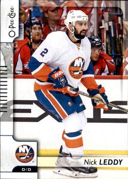#342 Nick Leddy - New York Islanders - 2017-18 O-Pee-Chee Hockey
