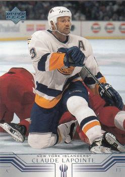 #342 Claude Lapointe - New York Islanders - 2001-02 Upper Deck Hockey