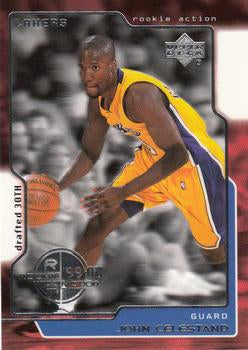 #342 John Celestand - Los Angeles Lakers - 1999-00 Upper Deck Basketball
