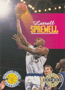 #342 Latrell Sprewell - Golden State Warriors - 1992-93 SkyBox Basketball