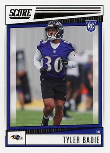 #342 Tyler Badie - Baltimore Ravens - 2022 Score Football