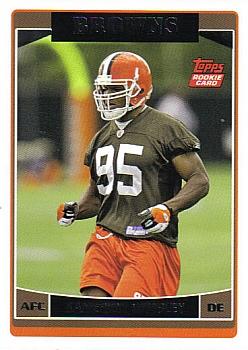 #342 Kamerion Wimbley - Cleveland Browns - 2006 Topps Football
