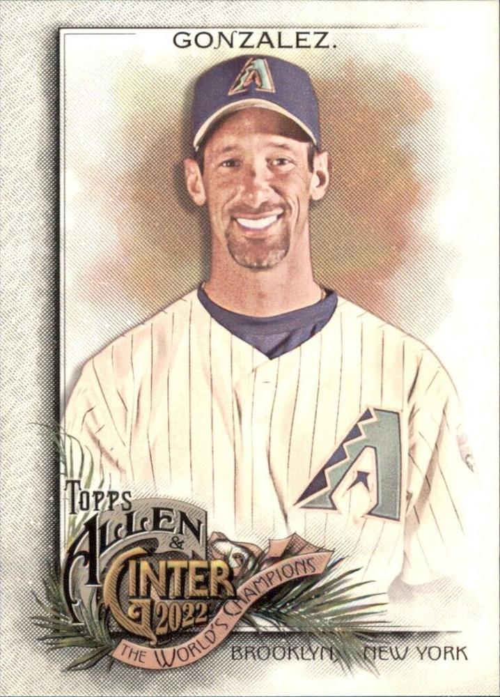 #342 Luis Gonzalez - Arizona Diamondbacks - 2022 Topps Allen & Ginter Baseball