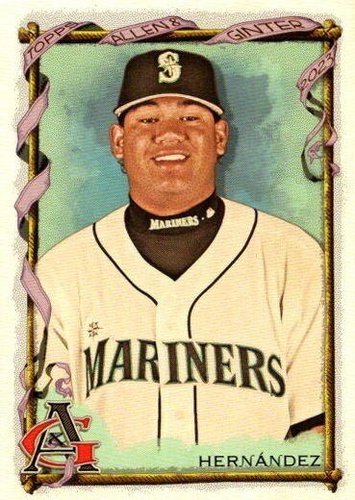 #343 Félix Hernández - Seattle Mariners - 2023 Topps Allen & Ginter Baseball