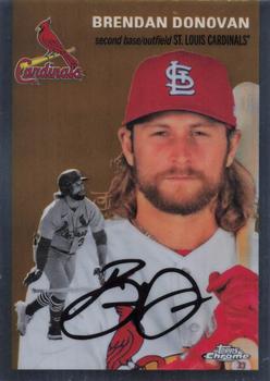 #343 Brendan Donovan - St. Louis Cardinals - 2023 Topps Chrome Platinum Anniversary Baseball