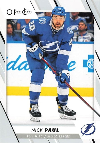 #343 Nick Paul - Tampa Bay Lightning - 2023-24 O-Pee-Chee Hockey
