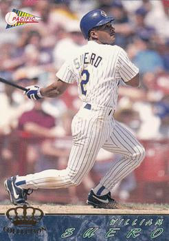 #343 William Suero - Milwaukee Brewers - 1994 Pacific Baseball