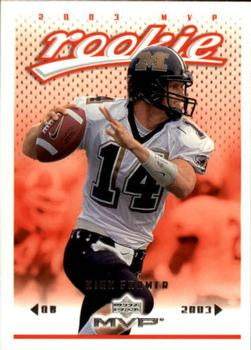#343 Kirk Farmer - St. Louis Rams - 2003 Upper Deck MVP Football
