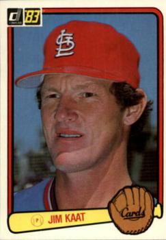 #343 Jim Kaat - St. Louis Cardinals - 1983 Donruss Baseball