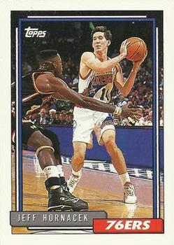 #343 Jeff Hornacek - Philadelphia 76ers - 1992-93 Topps Basketball