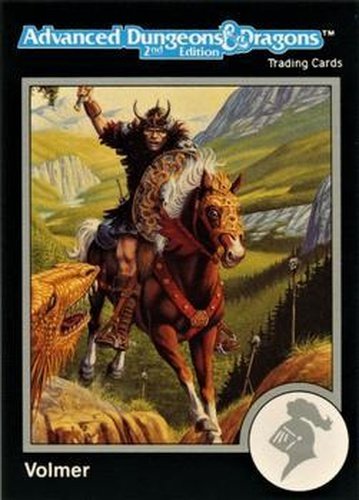 #343 Volmer - 1991 TSR Advanced Dungeons & Dragons - Silver