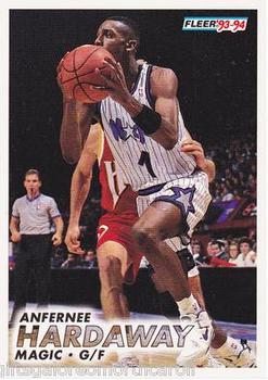 #343 Anfernee Hardaway - Orlando Magic - 1993-94 Fleer Basketball