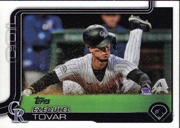 #343 Ezequiel Tovar - Colorado Rockies - 2025 Topps Baseball
