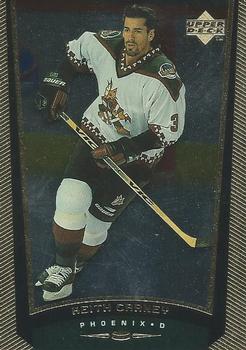 #343 Keith Carney - Phoenix Coyotes - 1998-99 Upper Deck Gold Reserve Hockey