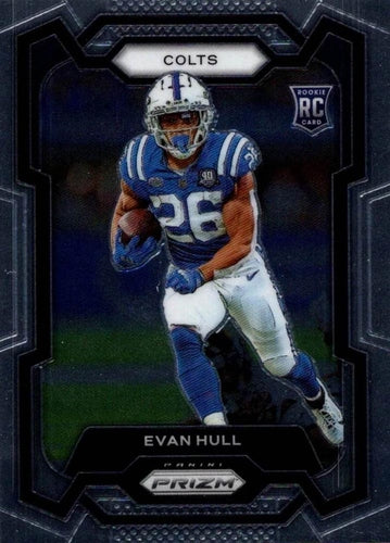 #344 Evan Hull - Indianapolis Colts - 2023 Panini Prizm Football