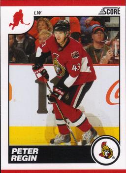 #344 Peter Regin - Ottawa Senators - 2010-11 Score Hockey