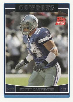 #344 Bobby Carpenter - Dallas Cowboys - 2006 Topps Football