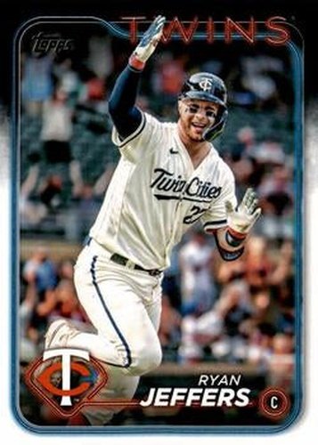 #344 Ryan Jeffers - Minnesota Twins - 2024 Topps Baseball