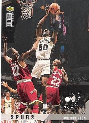 #344 David Robinson - San Antonio Spurs - 1995-96 Collector's Choice Basketball