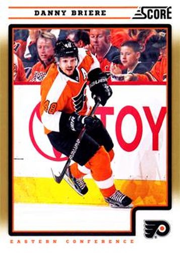 #344 Daniel Briere - Philadelphia Flyers - 2012-13 Score - Gold Rush Hockey