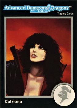 #344 Catriona, Vampire - 1991 TSR Advanced Dungeons & Dragons - Silver