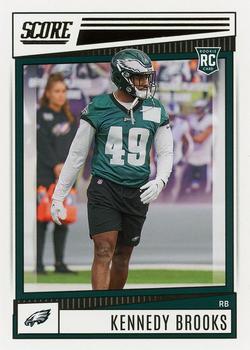 #344 Kennedy Brooks - Philadelphia Eagles - 2022 Score Football