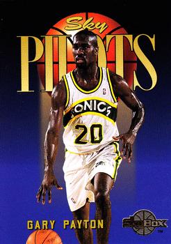 #344 Gary Payton - Seattle SuperSonics - 1994-95 SkyBox Premium Basketball