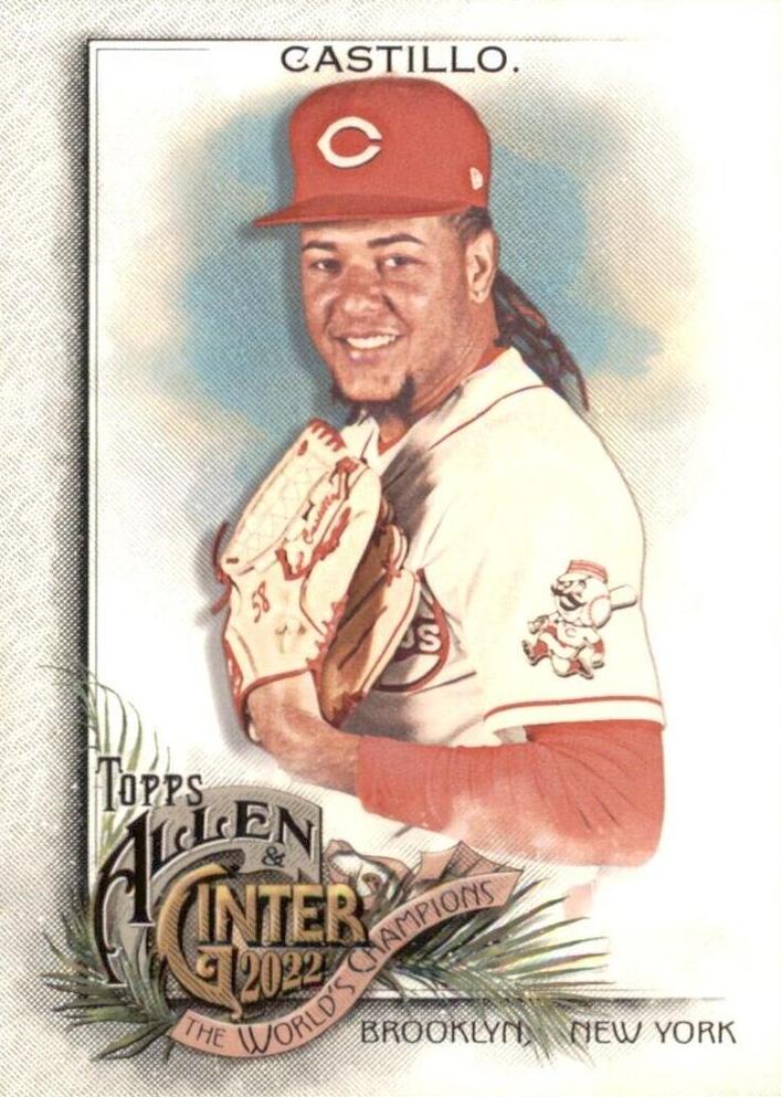#344 Luis Castillo - Cincinnati Reds - 2022 Topps Allen & Ginter Baseball