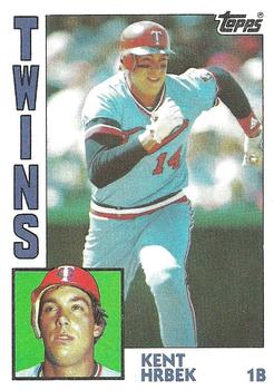 #345 Kent Hrbek - Minnesota Twins - 1984 Topps Baseball