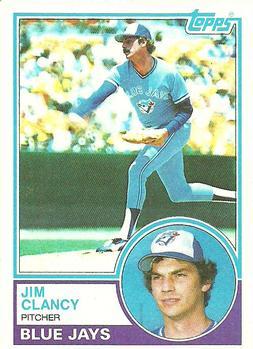 #345 Jim Clancy - Toronto Blue Jays - 1983 Topps Baseball