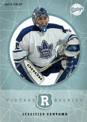 #345 Sebastien Centomo - Toronto Maple Leafs - 2002-03 Upper Deck Vintage Hockey