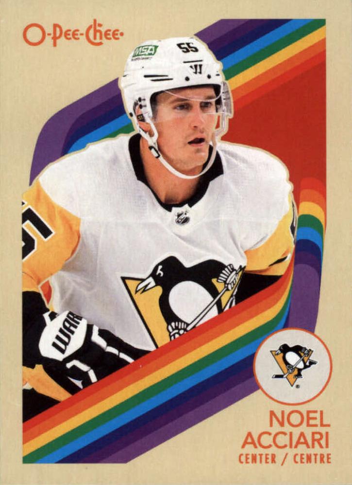 #345 Noel Acciari - Pittsburgh Penguins - 2023-24 O-Pee-Chee - Retro Hockey