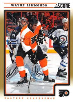#346 Wayne Simmonds - Philadelphia Flyers - 2012-13 Score - Gold Rush Hockey