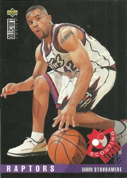 #346 Damon Stoudamire - Toronto Raptors - 1995-96 Collector's Choice Basketball